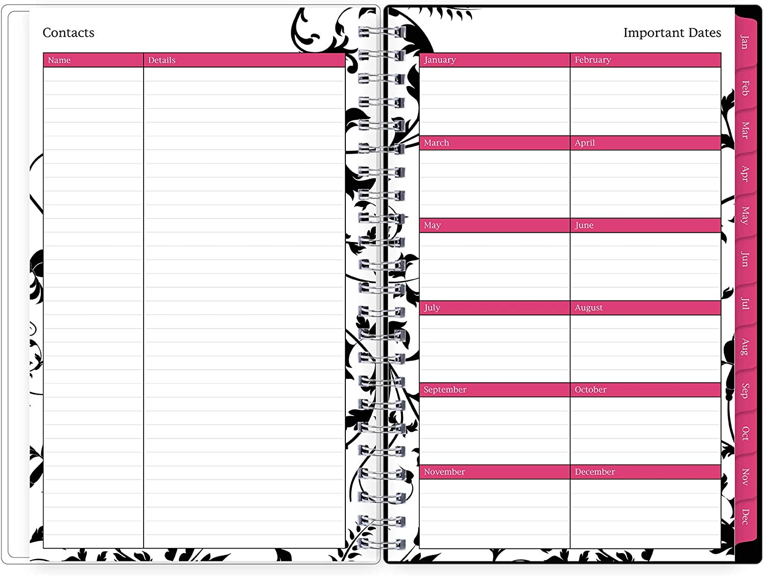 Blue Sky 2021 Weekly & Monthly Planner, Flexible Cover, Twin-Wire Binding, 8.5" x 11", Analeis (124091) - Image 5